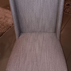 Pier 1 High Winged Back Dining Room Chairs