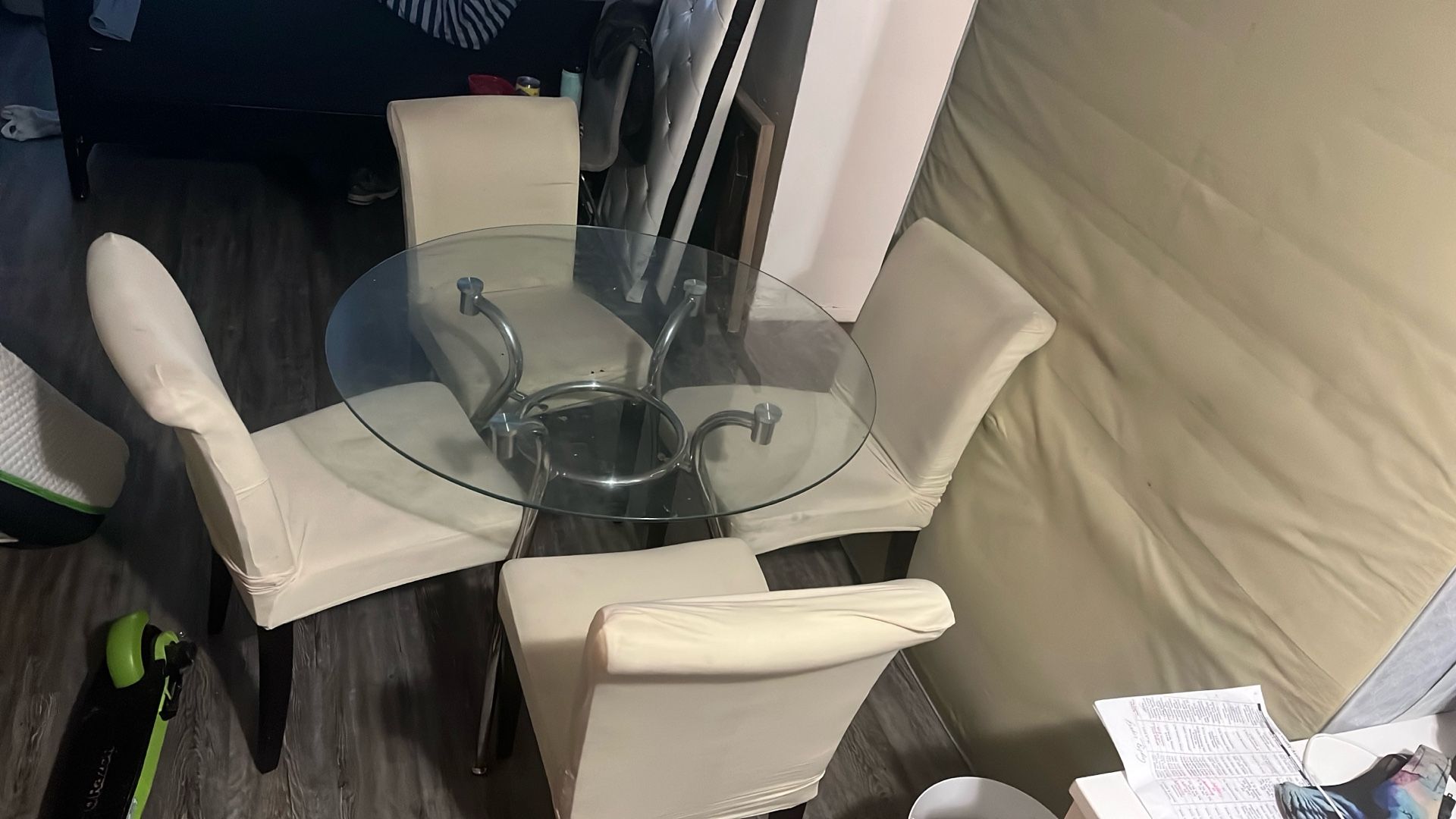 Glass Kitchen /dining Table