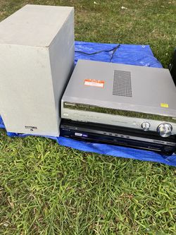 Panasonic amp w/ Subwoofer $30