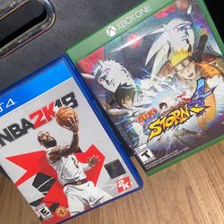 PS4 2k18 and XBox One Naruto Storm 4
