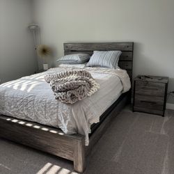 4 Piece Furniture Set w/ Adjustable Remote Massage Mattress 