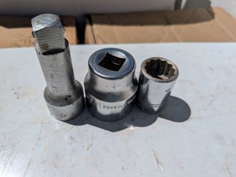 Set of a three socket. Good condition