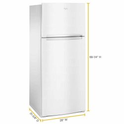 Brand New Whirlpool 18 Cu. Ft. Refrigerator/Freezer – Sealed in Box