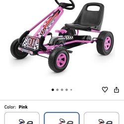 Go Kart for Kids, 4 Wheel Off-Road Pedal