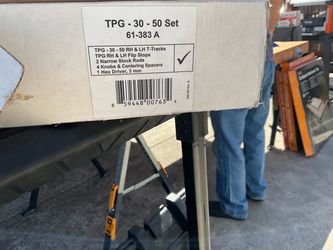 TSO Parallel Guide System TPG 30”+50”Set with rip system