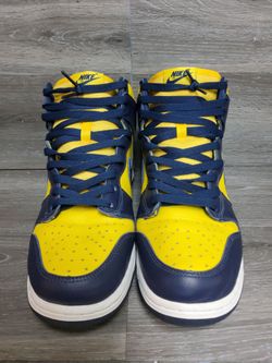 Nike SB Dunk High Michigan Wolverines Size 10