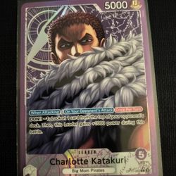 Charlotte Katakuri (062) (Alternate Art) OP11-062 A Fist of Divine Speed Foil