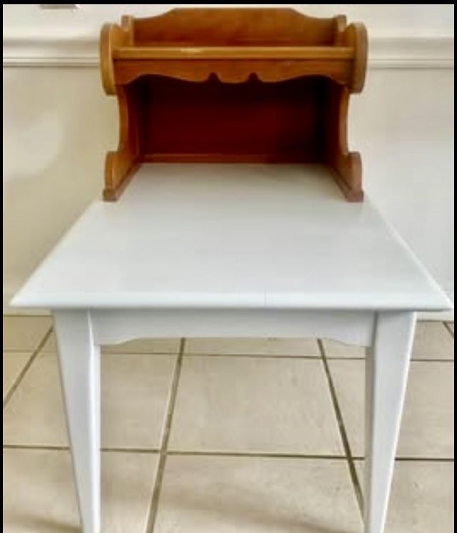 Solid Wooden End Table