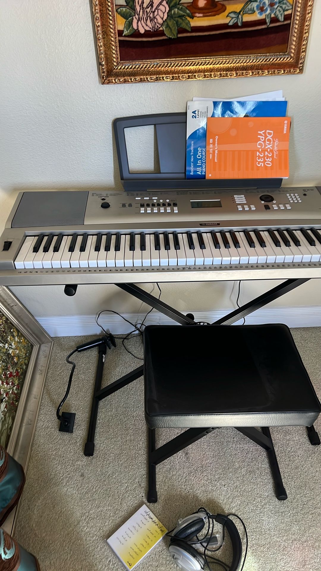 Yamaha Key Board Model YPG