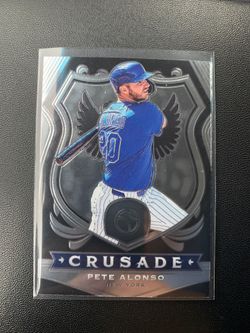 Pete Alonso New York Crusade baseball card