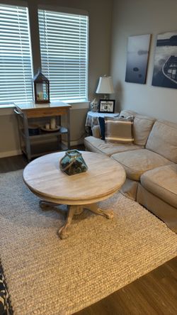 Solid Oak Coffee Table