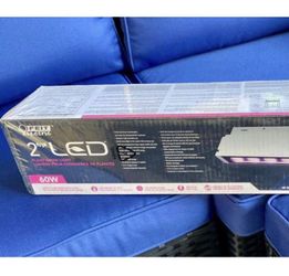 Felt Electric 2ft. 60-Watt Heavy duty white Hydroponic