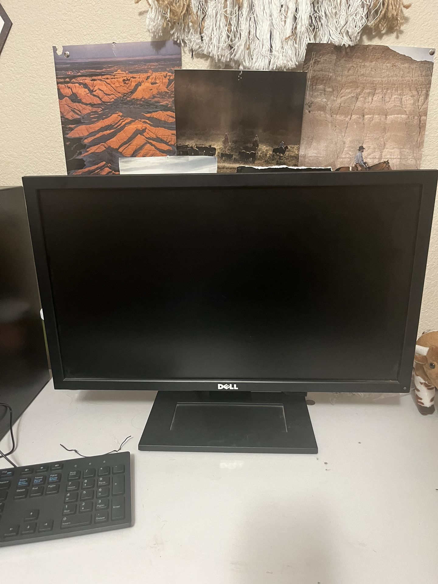 Monitor and PC