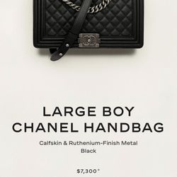 Chanel Caviar Boy Bag
