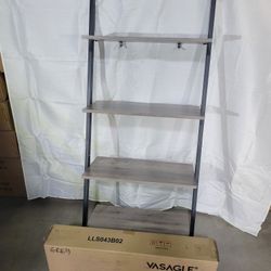 Ladder Shelf In Grey Color 