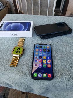 Like Brand New Conditions Iphone 12 128GB Unlocked & Paid off $250! Firm. & $250! Nike edition Apple watch T-mobile 64GB Unlocked. Both $420! Or trade