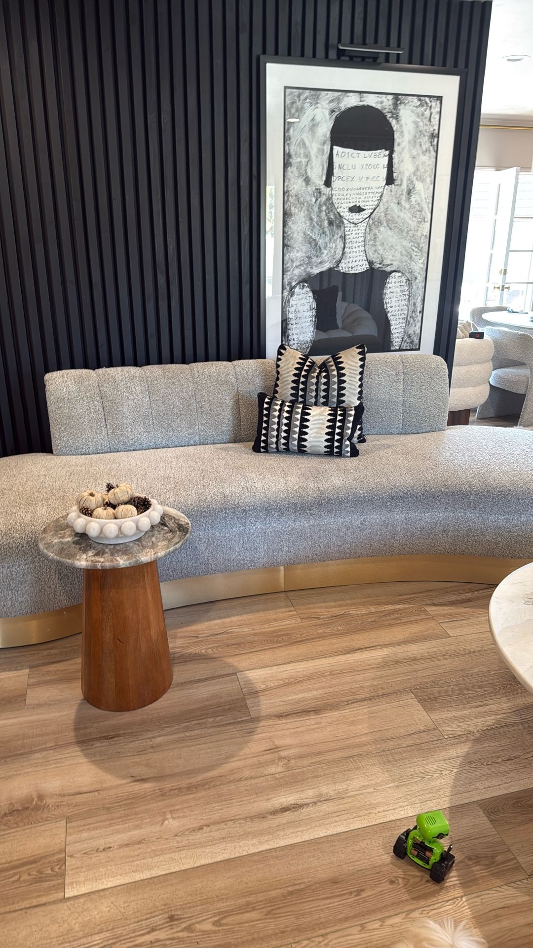 Mod Shop Designer Boucle Sofa