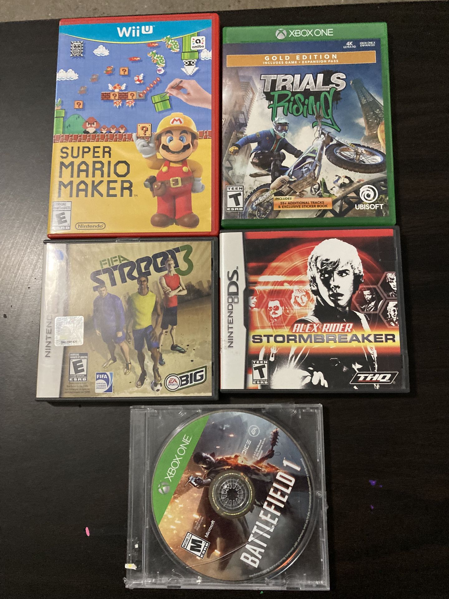 Nintendo And Xbox Games