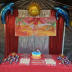 Bad Bunny Backdrop