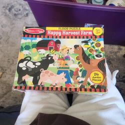 Millissa & Doug Happy Harvest Farm Floor Puzzle 