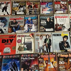 Premium Musician Magazine Collection - 39 Issues (Guitar, Studio, Tech)