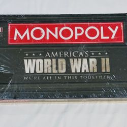 World War II Monopoly NIB America’s World War II Board Game