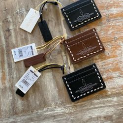 3 Shyanne Leather Boot Stitch Boot Wallets Card Holders ($35 Takes All)