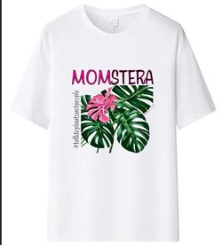 Momstera Tee: Talk to Plants not People Edition