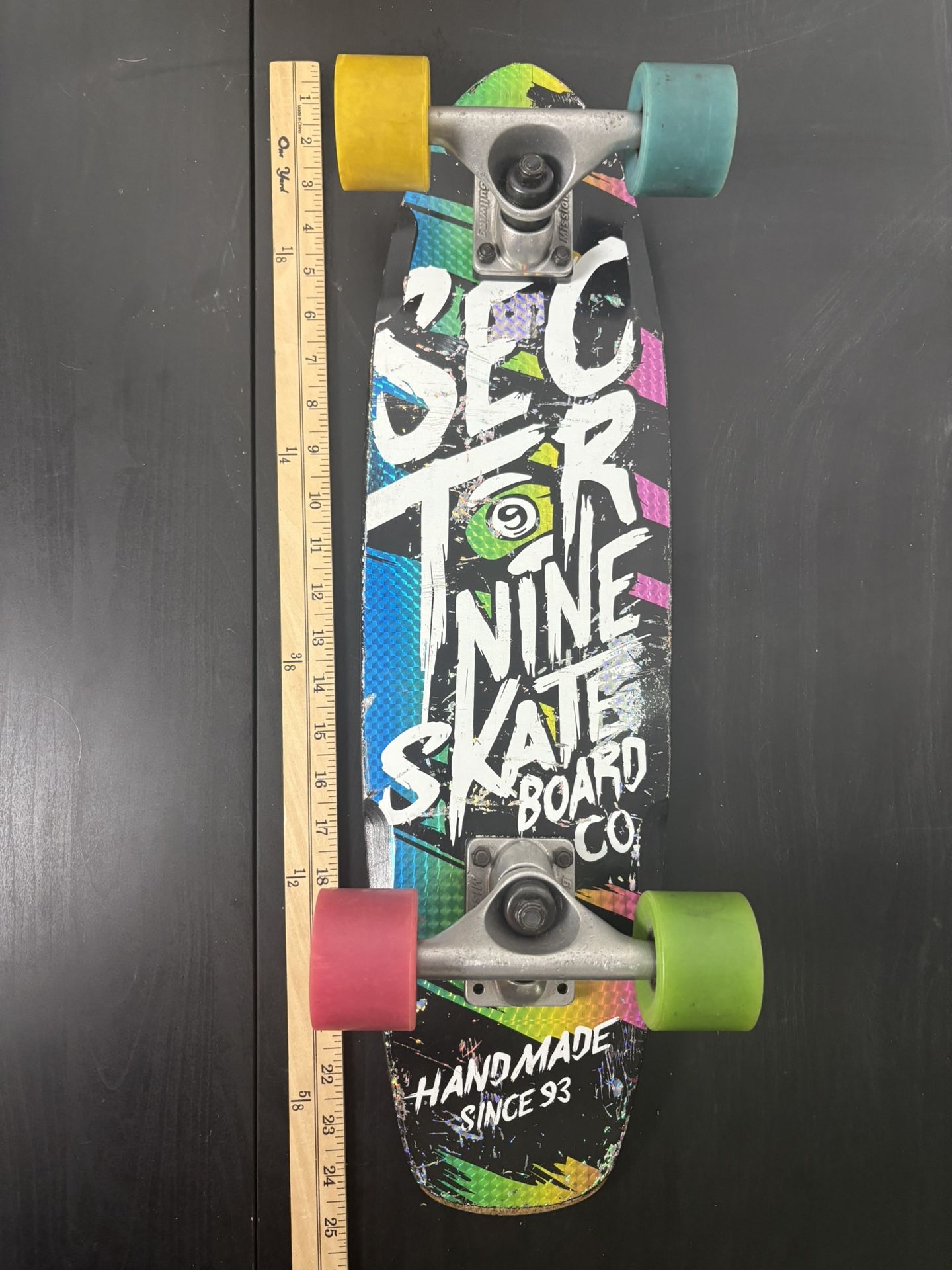 Sector 9 Nine Sections skateboard 24”