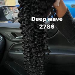 28in Deep Wave Lace Frontal Wig 