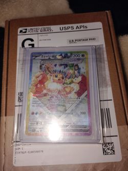 Eevee ex Tera Pokémon Card 174 Holo