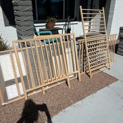 IKEA Baby Crib Birchwood 