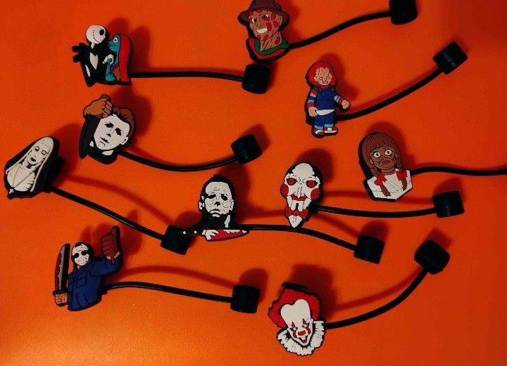 Horror Straw Toppers lot #1