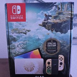 Nintendo Switch Oled Zelda Tears Of The Kingdom Version 