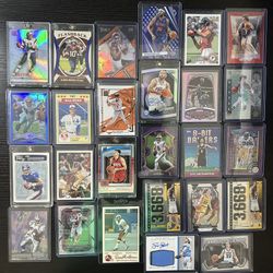 $5 Each - Football, Basketball, & Baseball Cards - Autos, Parallels, Numbered, Rookies, Patch
