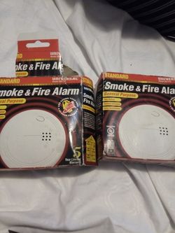 Smoke and Fire Alarm