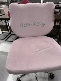 Hello Kitty x Impressions Kawaii Pink Swivel Vanity Desk Chair
