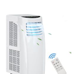 5500 BTU (8000 BTU ASHRAE) Portable Air Conditioner & Dehumidifier Function Remote w/ Window Kit