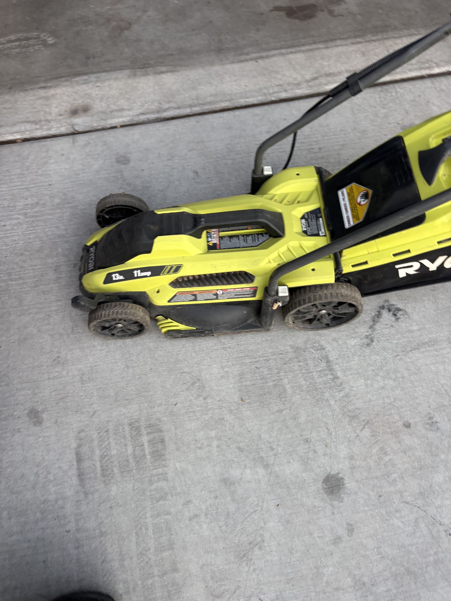Ryobi mower