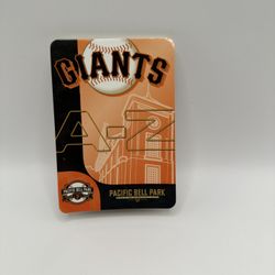 Vintage 2000 San Francisco Giants Baseball Pacific Bell Park Inaugural Guide