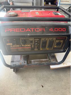 Generator 4000 predator