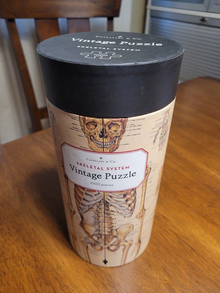 Skeletal System Vintage Puzzle