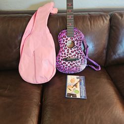 1st  Act Discovery Guitar, case, And Book