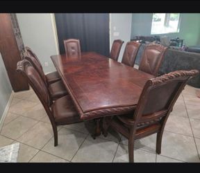 Dining Table Set with 8 chairs