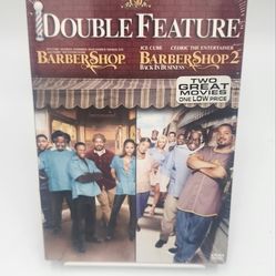 Barbershop Double Feature DVD 1 & 2 New & Sealed 