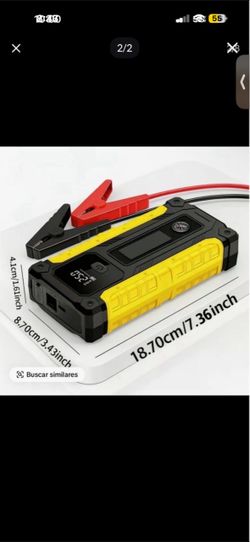 Car Jump Starter with Air Compressor & Power Bank