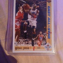Micheal Jordan Upper Deck Card