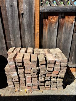 Red brick 8”x 4” x 2 1/2”