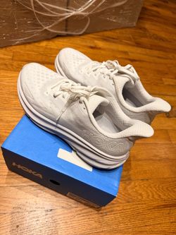Hoka, Nike and Adidas shoes