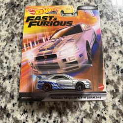Original R34 Skyline Hot Wheel 